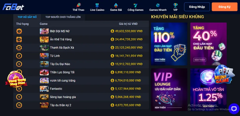 Các phương thức nạp rút tiền zalv vip
